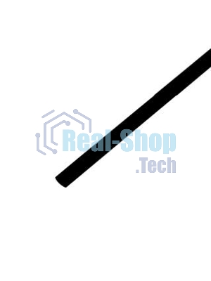 Трубка термоусадочная Rexant 20-1006 1.0/0.5 1 м черный