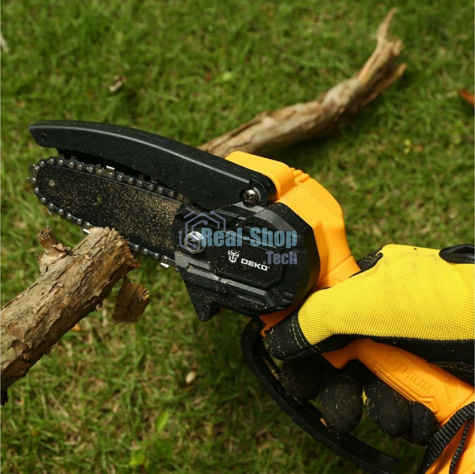 Электрическая цепная пила Deko DKCHS 20-4 дл.шины:4