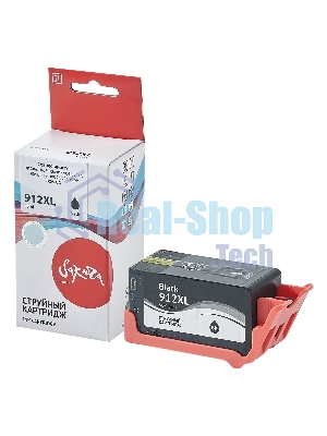 Картридж струйный Sakura 3YL84AE (№912XL Black) для HP, черный, 30 мл., 825 к.