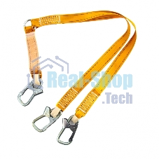 Строп ленточный Сибртех двойной нерегулиуемый с амортизатором, модель 