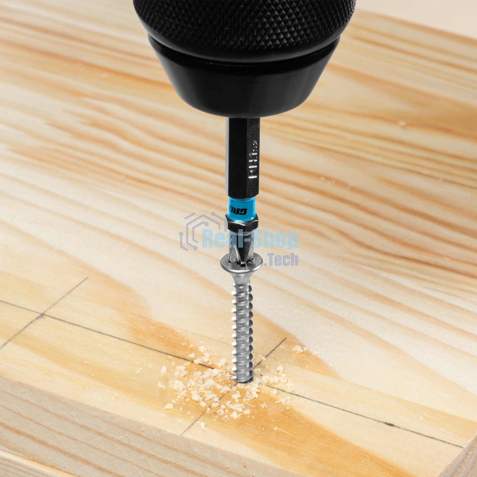 Набор бит Gross 11355 ph1х50 сталь s2 2 шт.