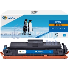 Картридж лазерный G&G GG-W2201A (HP W2201A) голубой (1800 стр.) для HP CLJ Pro 4202/MFP 4302