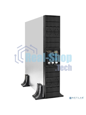 Источник бесперебойного питания On-line ExeGate PowerExpert ULS-2000.LCD.AVR.1SH.2C13.USB.RS232.SNMP.2U 2000VA/2000W, On-Line, PF=1, LCD, 1*Schuko+2*C13, RS232, USB, SNMP-slot, Rackmount 2U/Tower, металлический корпус, черный