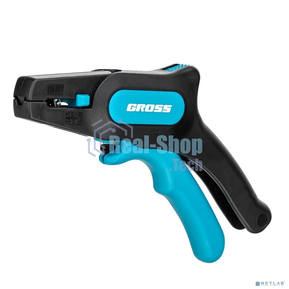 Щипцы для зачистки электропроводов Gross 17722 0,2-6 мм2