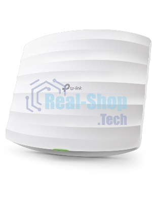 Точка доступа AC1350 Wireless MU-MIMO Gigabit Ceiling Mount Access Point, 450Mbps at 2.4GHz + 867Mbps at 5GHz, 802.11a/b/g/n/ac wave 2, Beamforming, Airtime Fairness, MU-MIMO, 802.3af Standard PoE and Passive PoE (Passive POE Adapter included), no more DC power supply, 1 10/100/1000Mbps hidden LAN port, Centralized Management, Captive Portal, Load Balance, Multi-SSID, WMM, Rogue AP Detection, internal omni-directional Antenna 2.4GHz: 3x4dBi, 5GHz: 2x5dBi