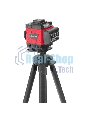 Лазерный уровень м-призм. MTX ML 360-3 Pro SET, 30 м, акк. Li 3000 мА·ч, состоит из 2 частей