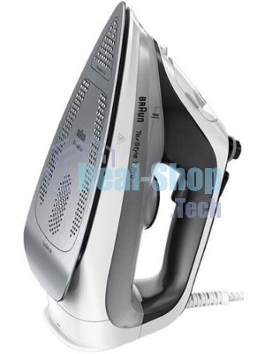 Утюг Braun SI7149WB серый, 2900 Вт, 50 г/мин, 220 г/мин, 300 мл