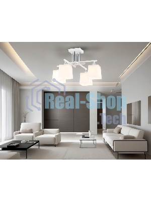 Светильник Ambrella light TR303041/4 WH белый E27/4 max 60W 420*420*260
