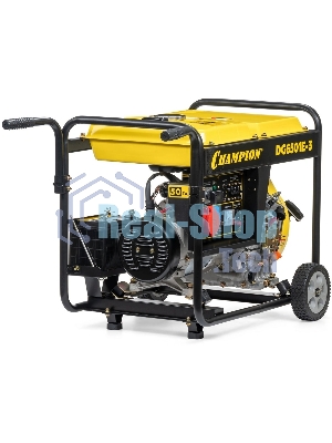 Электрогенератор дизельный Champion DG6501E-3, 6.6 кВт, 82 дБ, 103 кг