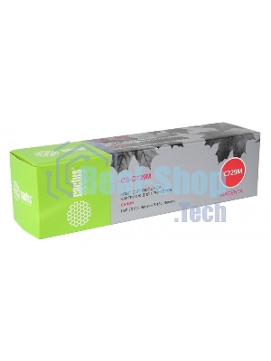 Картридж лазерный Cactus CS-C729M пурпурный (1000 стр.) для принтеров Canon i-SENSYS LBP7010C/LBP7018C
