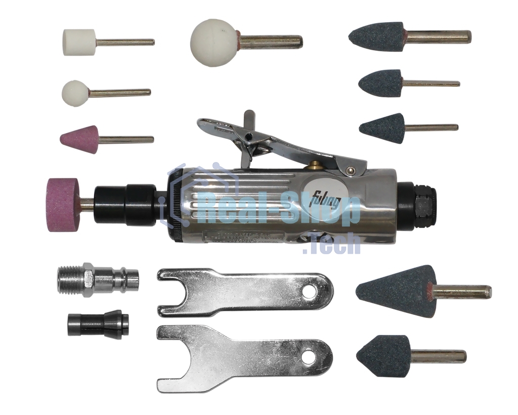 Прямошлифовальная машина (гравер) FUBAG GL103/25000103л/мин 6бар 25000об/мин набор