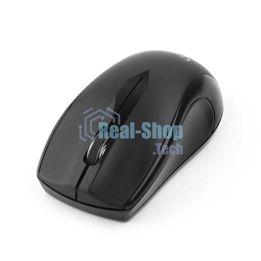 Мышь беспроводная Gembird MUSW-320 черный, 1000 dpi, радиоканал, USB, кнопки - 3