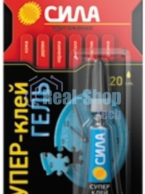 Супер-клейгель 3г BL-1 SGbL1-3 СИЛА C0039396