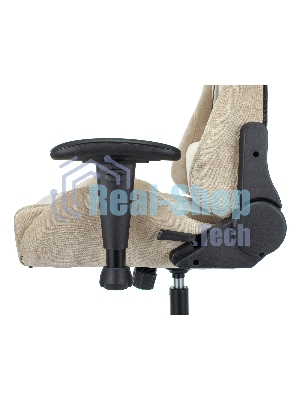 Кресло Бюрократ VIKING KNIGHT LT21 FABRIC песочный, ткань, 120 кг, механизм качания