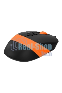 Мышь проводная A4Tech Fstyler FM10 черный/оранжевый, 1600 dpi, USB, кнопки - 4
