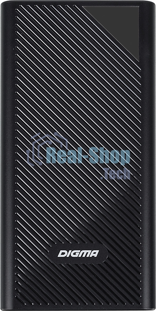 Портативный аккумулятор Digma DGP-30000-4U Li-Pol 30000mAh 3A черный 2xUSB