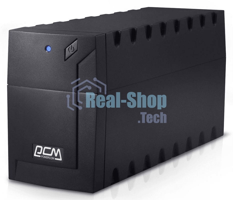 Источник бесперебойного питания Powercom Raptor RPT-800A EURO 480Вт 800ВА черный