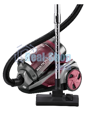 Пылесос Starwind SCV2520 красный/серый, 400/2500 Вт, уборка сухая, пылесборник контейнер, 3 л