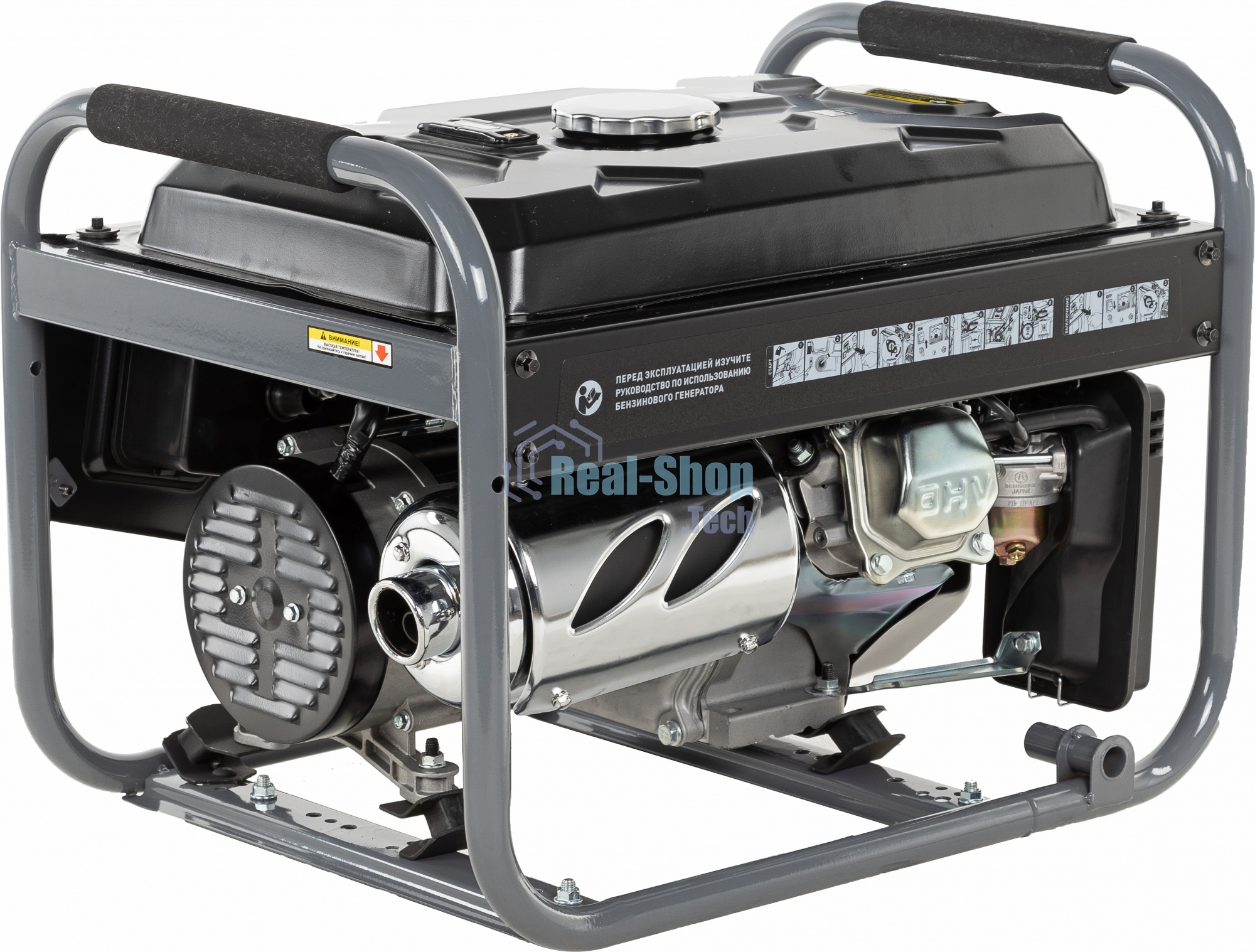 Электрогенератор бензиновый Carver PPG- 2500А, 2.3 кВт, 67 дБ, 40 кг