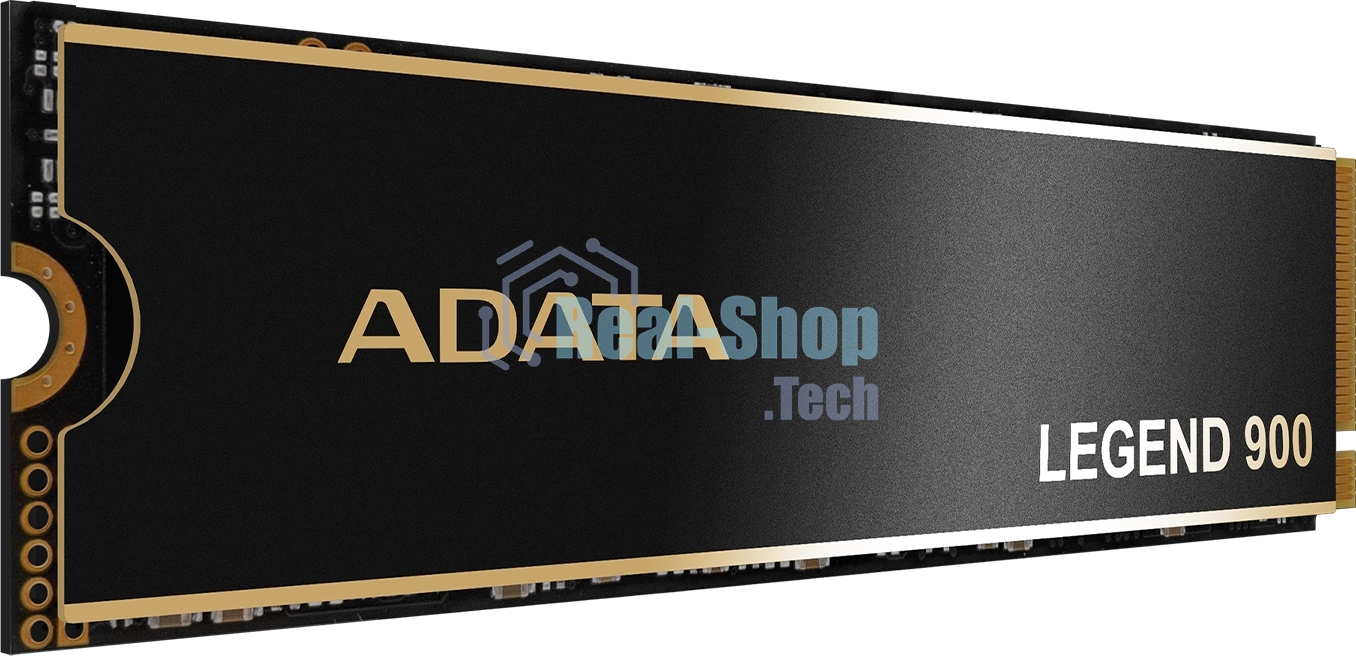 Накопитель SSD ADATA LEGEND 900, 512Gb, PCIe 4.0 x4, M.2 2280, NVMe, R/W 6200/2300, с радиатором
