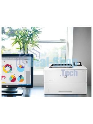 Принтер лазерный HP LaserJet Enterprise M507dn (1PV87A), A4, ч/б, печ. до 43 стр/мин, 1200 x 1200 dpi, USB, RJ-45, Air Print, Mopria