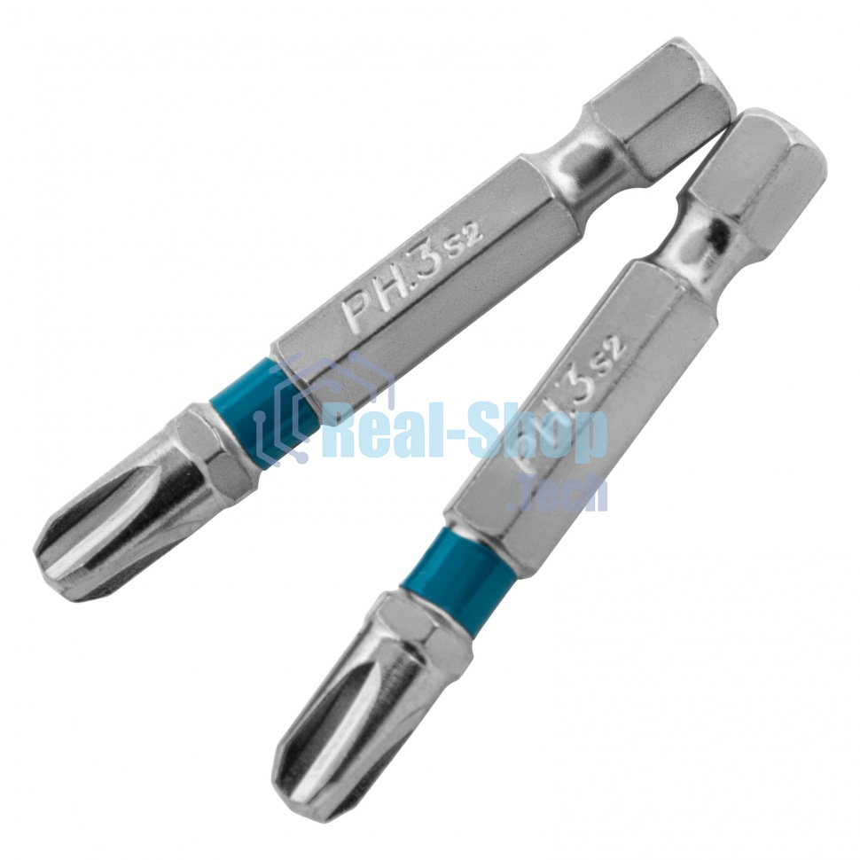 Набор бит Gross PH3х50, сталь S2, 2 шт.