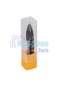 Борфреза по металлу Denzel твердосплавная, параболическая заостренная, тип-G, 12 мм