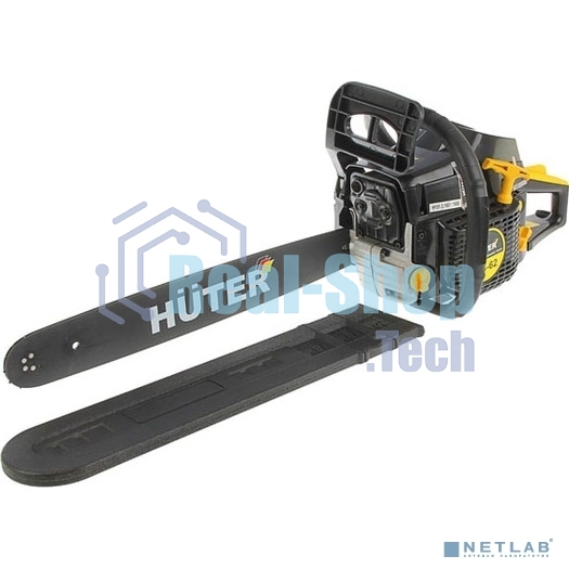 Бензопила Huter BS-62 70/6/6 2,2 кВт, 62 см3, бак 0,55 л, антивиб. система, шина 50см/20
