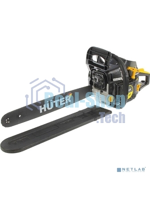 Бензопила Huter BS-62 70/6/6 2,2 кВт, 62 см3, бак 0,55 л, антивиб. система, шина 50см/20