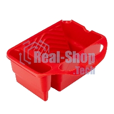 Кювета пластмассовая Matrix для кистей и мини-валиков, ручная, многофункциональная, 210х180х90мм 81485