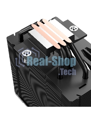 Кулер PCCooler Paladin EX300S черный 120мм алюминий+медь 1800rpm 28.6db 4-pin 125W 157мм