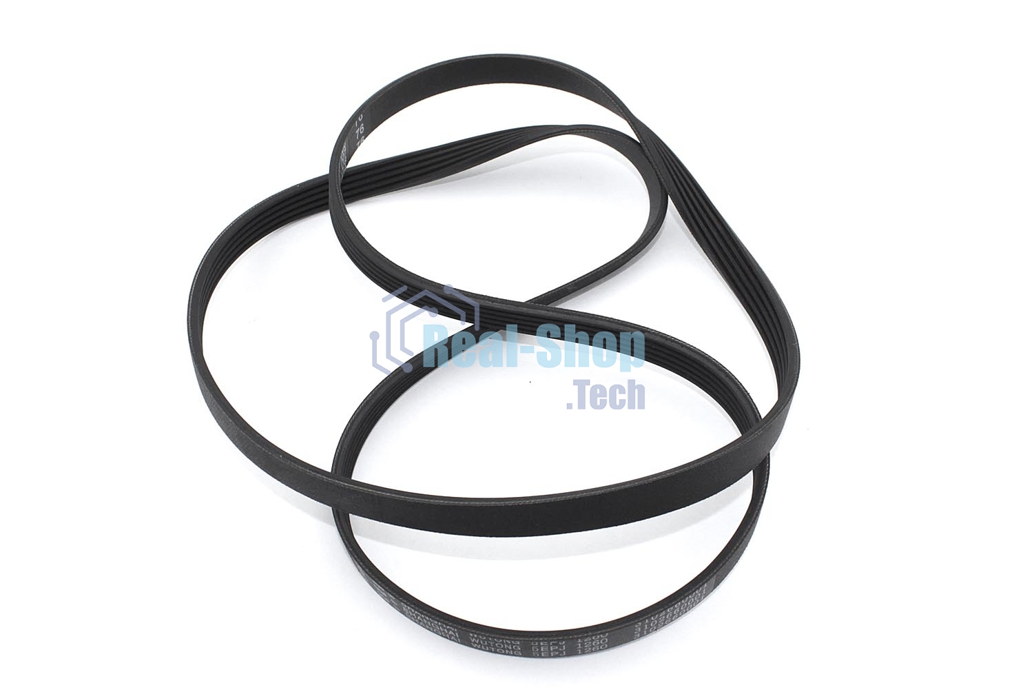 Ремень 5EPJ1260 для стиральной машины Haier, DEXP черный