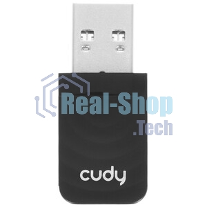 Сетевой адаптер Wi-Fi Cudy WU1300S AC1300 USB 3.0 (ант.внутр.) 1ант.