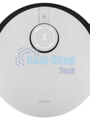 Робот-пылесос Ecovacs Floor Cleaning Robot DEEBOT X1 PLUS (EU версия) черный, 5200 мА*ч Li-Ion, уборка влажная/комбинированная/сухая, пылесборник контейнер 0.38 л