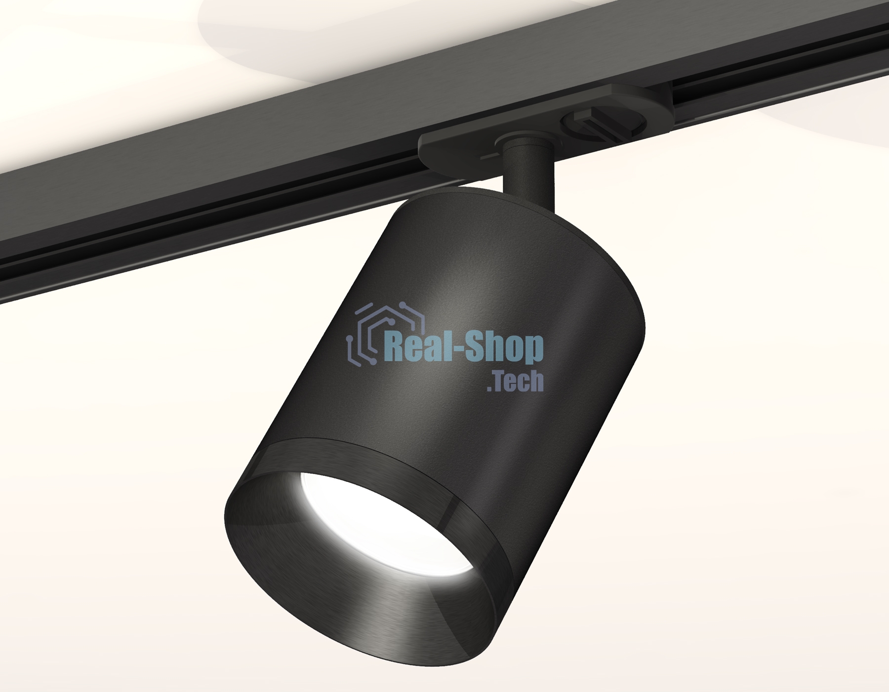 Светильник Ambrella light XT7422001 SBK/PBK черный песок/черный полированный MR16 GU5.3 (A2537, C7422, N7031)