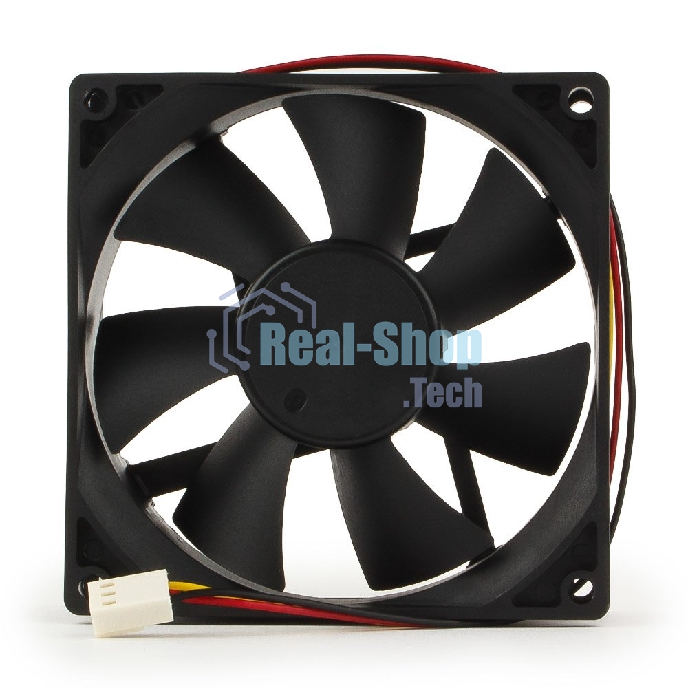 Вентилятор для корпуса Gembird FANCASE2 черный, 90 мм, 2500 об/мин, 26 дБ, 3 pin