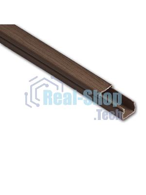 Кабель-канал 25х16 L2000 пластик дуб (темн. основа) Рувинил РКК-25х16-08М