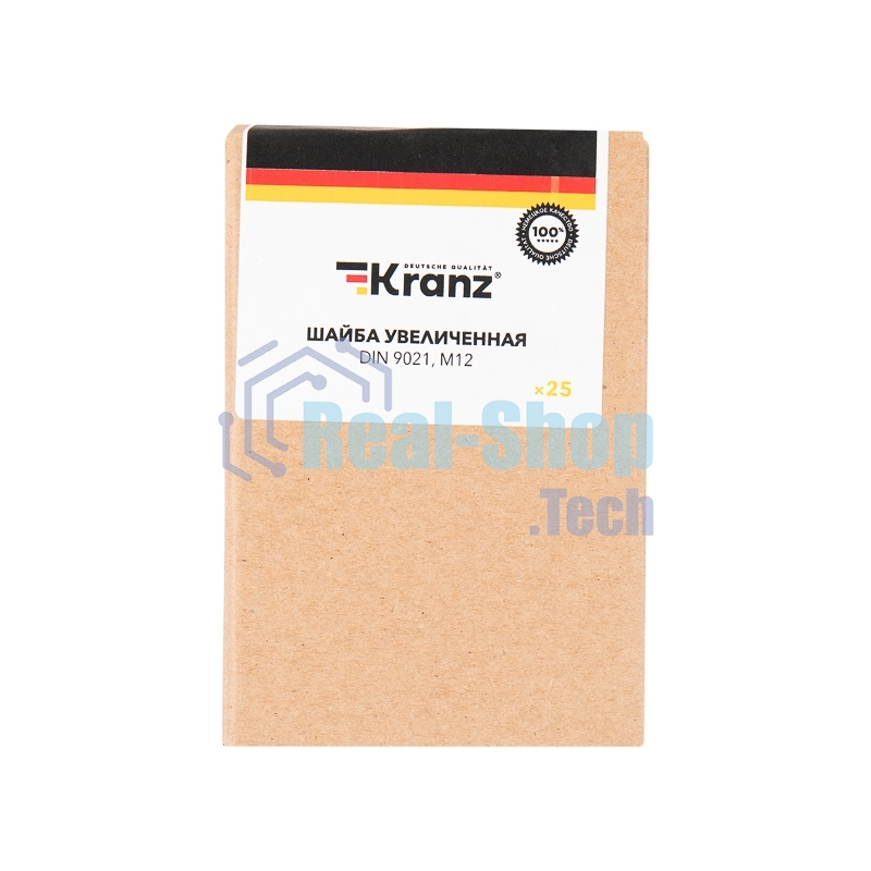 Шайба увеличенная Kranz DIN 9021, M12, упаковка поставщика