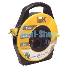 Катушка Iek WKP23-06-04-10 УК10 с т/з 4 места 2Р/10м 2х0,75 мм2 