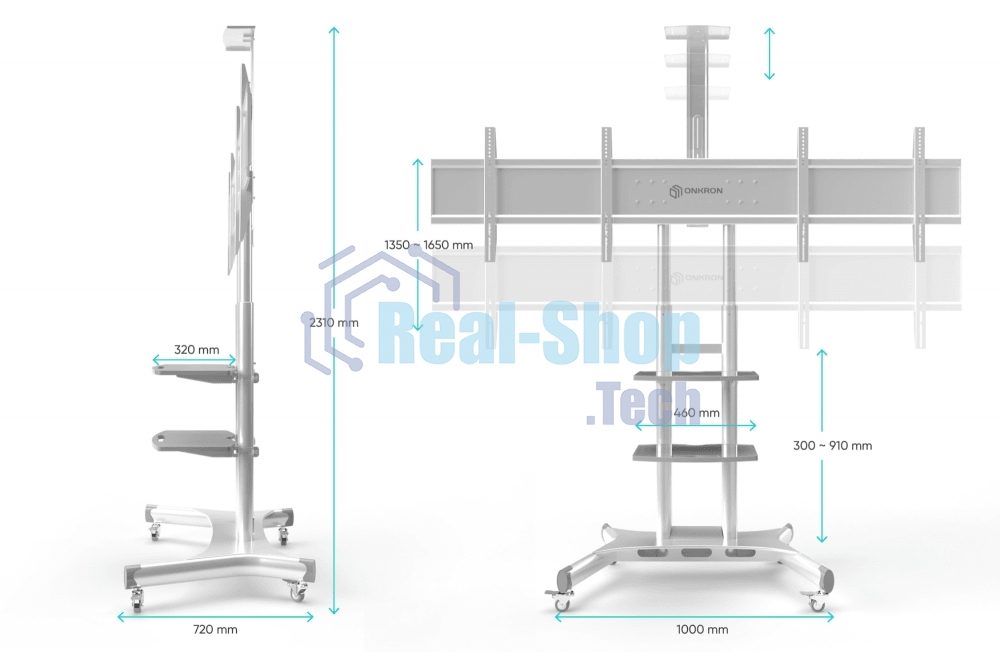 Стойка для телевизора с кронштейном ONKRON TS1881 50