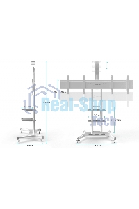 Стойка для телевизора с кронштейном ONKRON TS1881 50