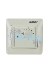 Терморегулятор механический Rexant RX-308G бежевый (совместим с Schneider серии Glossa)