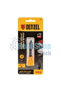 Борфреза по металлу Denzel твердосплавная, параболическая заостренная, тип-G, 12 мм