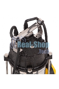 Фекальный насос Denzel FP1800-KS, 1800 Вт, напор 17 м, 26000 л/ч, нож-измельчитель 99806