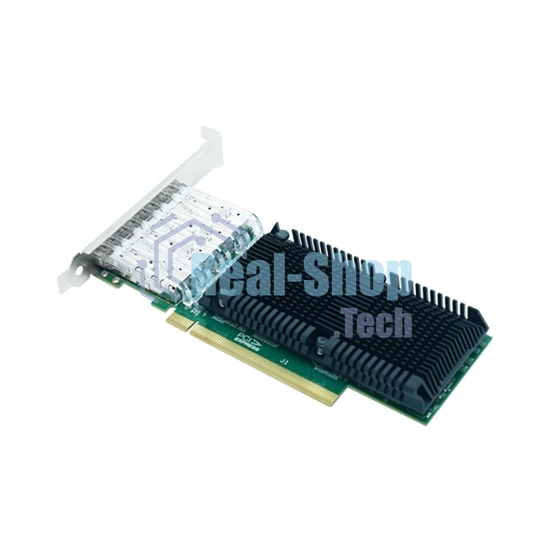 Сетевая карта LR-Link LRES1023PF-4SFP28 PCIe 4.0 x16, Intel E810, 4*SFP28 10/25G NIC Card (303738)