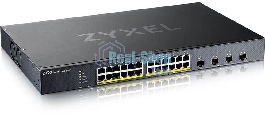 Коммутатор Smart L3 Lite PoE+ Zyxel NebulaFlex XGS1935-28HP, rack 19