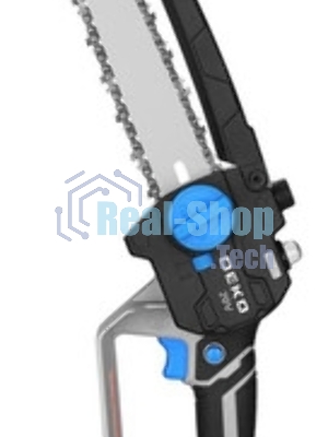 Пила цепная аккумуляторная DEKO DKCHS 20-4 [063-4480] 20В, 1x2.0А·ч