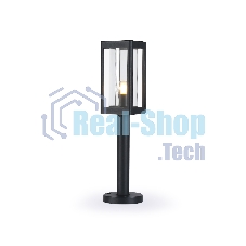 Светильник Ambrella light ST2417 BK/CL черный/прозрачный IP54 E27 max 40W 110*110*500