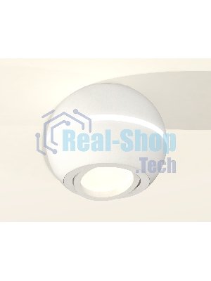 Светильник Ambrella Light XS1101020 SWH белый песок MR16 GU5.3 LED 3W 4200K (C1101, N7001)