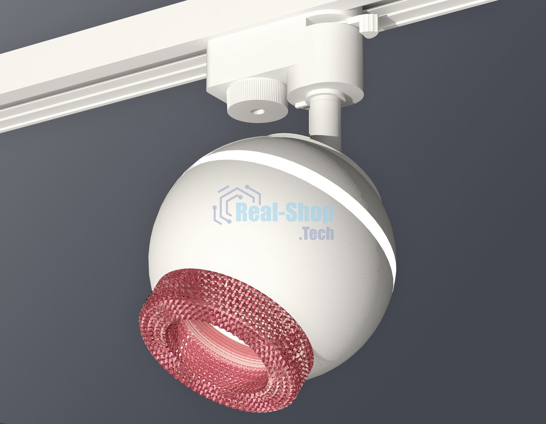 Светильник Ambrella light XT1101062 SWH/PI белый песок/розовый MR16 GU5.3 LED 3W 4200K (A2520, C1101, N7193)